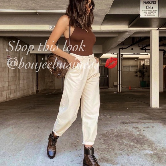 ZARA BNWT Brown Halterneck Bodysuit - Picture 6 of 10